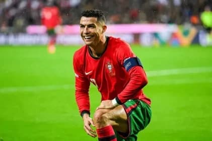 "Ronaldo's Brilliance Shines as Retirement Plans Loom" "Ronaldo's Brilliance Shines as Retirement Plans Loom"