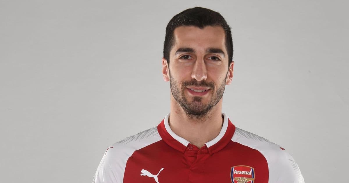 Arsenal Unveil New Signing Henrikh Mkhitaryan Arsenal Unveil New Signing Henrikh Mkhitaryan