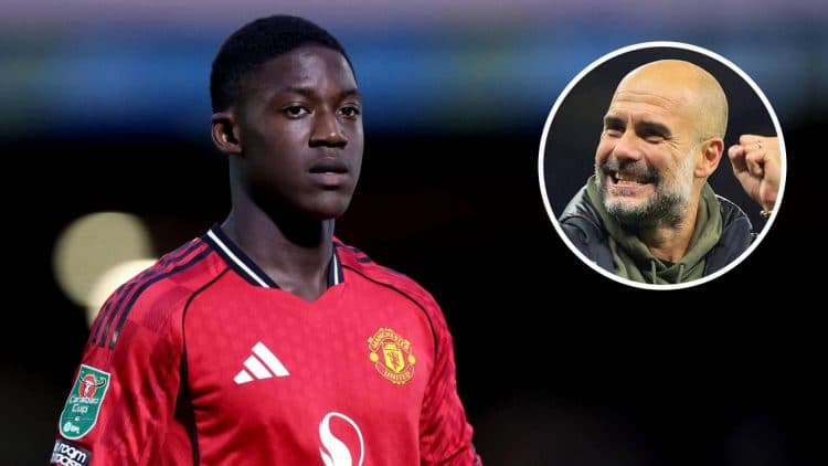 Two Images Collage Kobbie Mainoo Pep Guardiola 1 750x422 Two Images Collage Kobbie Mainoo Pep Guardiola 1 750x422